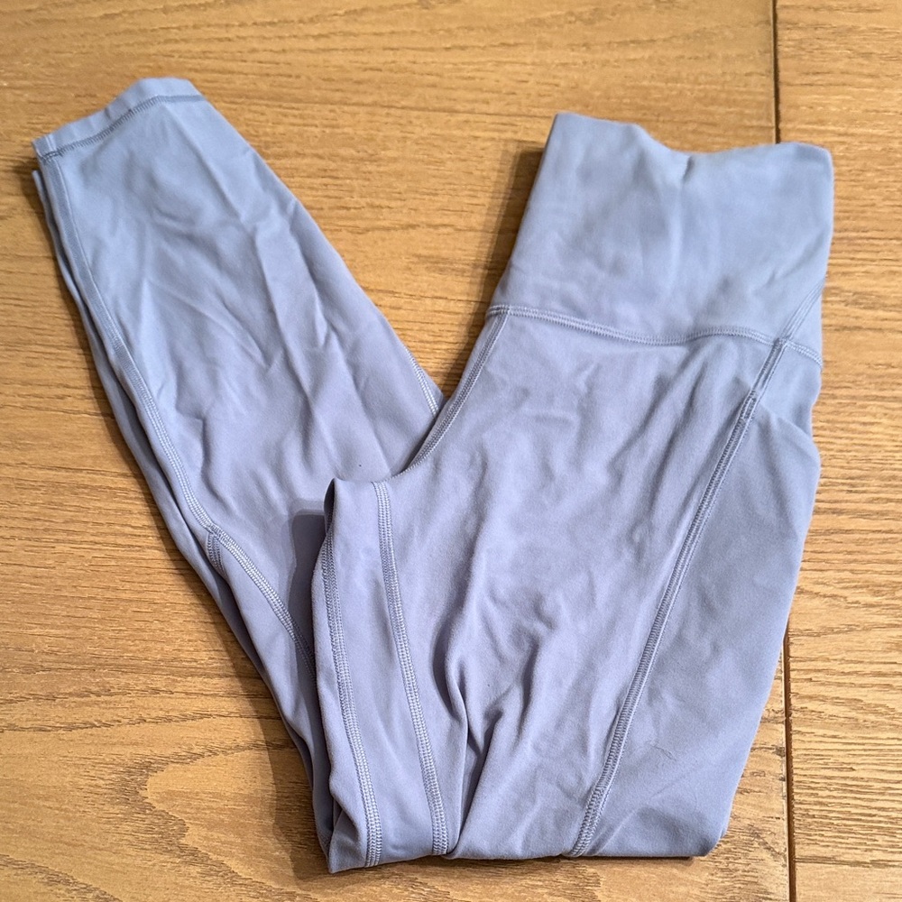 lululemon athletica Light Gray Leggings
